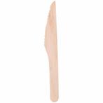 Alpina Houten eetmessen - 16 cm - Set van 50 stuks - Perf..., Ophalen of Verzenden, Nieuw