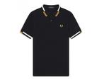 Fred Perry - Abstract Tipped Polo Shirt - Polo Heren - S, Nieuw