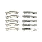 Haarspelden DIY Patentspeld 6cm 10 Stuks Zilver, Nieuw
