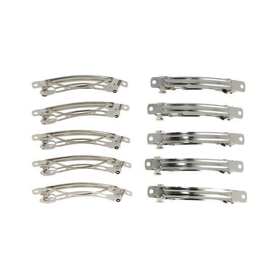 Haarspelden DIY Patentspeld 6cm 10 Stuks Zilver, Sieraden, Tassen en Uiterlijk, Uiterlijk | Haarverzorging