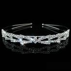 PaCaZa - Elegante Diadeem - Strik en Fonkelende Kristallen, Nieuw, Ophalen of Verzenden