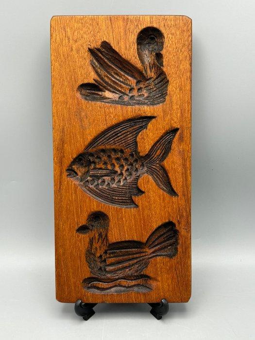 Authentieke speculaasplank - Mal, Antiek en Kunst, Curiosa en Brocante