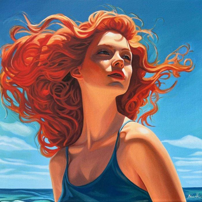 Biatturi Irina - Le Mistral, Antiek en Kunst, Kunst | Designobjecten