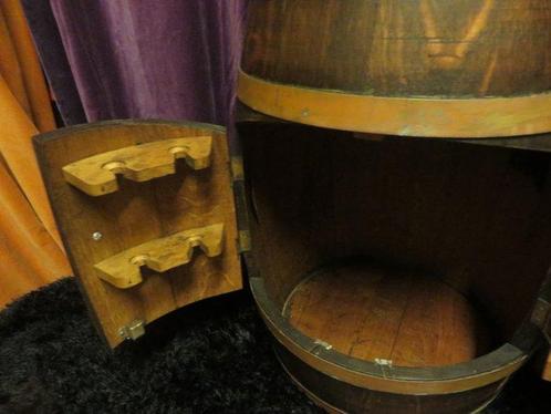 Unieke Vintage Drankton met Opbergfunctie – Authentieke, Antiek en Kunst, Curiosa en Brocante