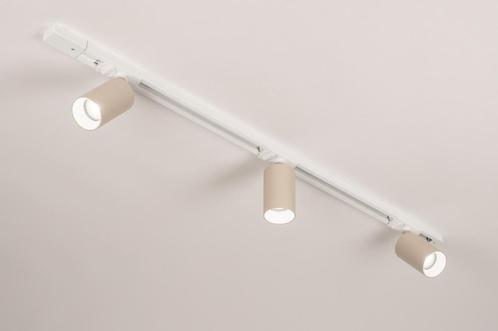 Rietveld Spots - Wit, Beige, Zand - Metaal, Huis en Inrichting, Lampen | Hanglampen, Verzenden