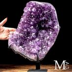 Topkwaliteit amethist drusy - natuurlijke diepe paarse kleur, Verzamelen