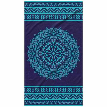 Strandlaken luxe jacquard Mandala beschikbaar voor biedingen