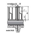 Voerhek verstelbaar zelfsluitend Spinder Baseline voor vaarz, Dieren en Toebehoren, Runderen