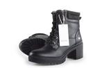 Mustang Veterboots in maat 40 Zwart | 10% extra korting, Kleding | Dames, Schoenen, Verzenden, Zwart, Overige typen, Zo goed als nieuw