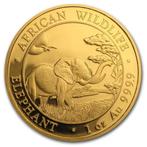 Gouden Somalische Olifant 1 oz 2019, Goud, Losse munt, Overige landen, Verzenden