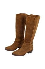 Shabbies Amsterdam laarzen in maat 38 Bruin | 10% korting, Hoge laarzen, Verzenden, Zo goed als nieuw, Bruin