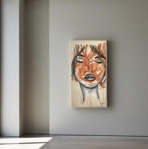 Serena Grassetti - Resta in Ascolto #2, Antiek en Kunst, Kunst | Schilderijen | Modern