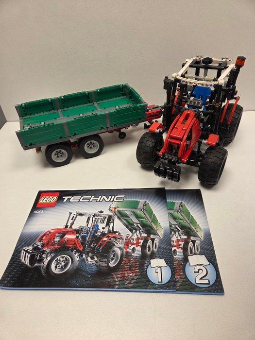 Lego Set - 8063 - Technic - LEGO Tractor with Trailer 8063, Kinderen en Baby's, Speelgoed | Duplo en Lego