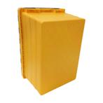 Distributiebak 600x400x320 mm Nestbaar Stapelbaar Geel met, Ophalen of Verzenden, Nieuw