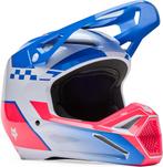 FOX V1 Youth Collect Blauw Roze Kinder Crosshelm, Motoren, Nieuw met kaartje, Overige merken, Heren, Offroadhelm