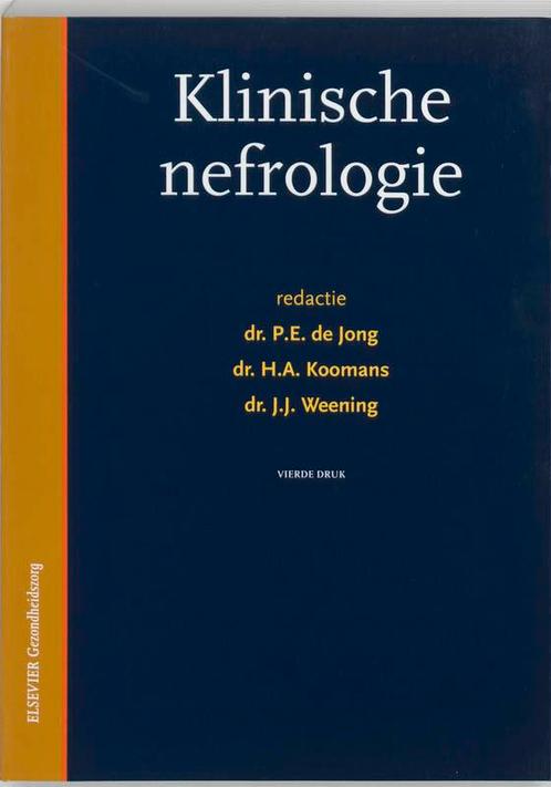 Klinische nefrologie druk 4 9789035227606, Boeken, Studieboeken en Cursussen, Zo goed als nieuw, Verzenden