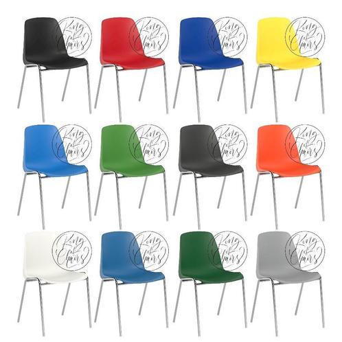 Stapelbare bijzetstoelen bijzet stoelen stapelbaar NIEUW, Huis en Inrichting, Stoelen, Vijf, Zes of meer stoelen, Nieuw, Kunststof