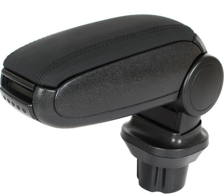 Mini R55 R56 R57 - Verstelbare Auto armsteun LUX zwart leder, Auto-onderdelen, Interieur en Bekleding, Nieuw, Mini, Verzenden