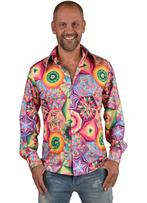 Party Blouse Funky Disco Heren, Ophalen of Verzenden, Nieuw