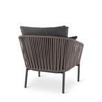 Loungestoel Clavo | alu antraciet | textileen taupe | incl.., Verzenden, Nieuw