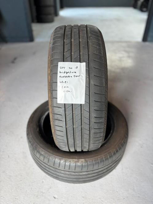 225/50/18 BRIDGESTONE TURANZA T005 6MM 2 STUKS 150,- (4621), Auto-onderdelen, Banden en Velgen, 18 inch, BOVAG lid, Stiba lid
