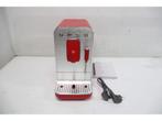 SMEG BCC02RDMEU - Volautomatische espressomachine - 8, Verzenden, Zo goed als nieuw