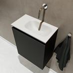 Superdeal | Mondiaz Ture 40 cm Toiletmeubel mat zwart, Doe-het-zelf en Verbouw, Nieuw, Wastafel, Ophalen