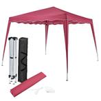 Inklapbare Partytent Vivara - 3 x 3m - Rood, Verzenden, Nieuw