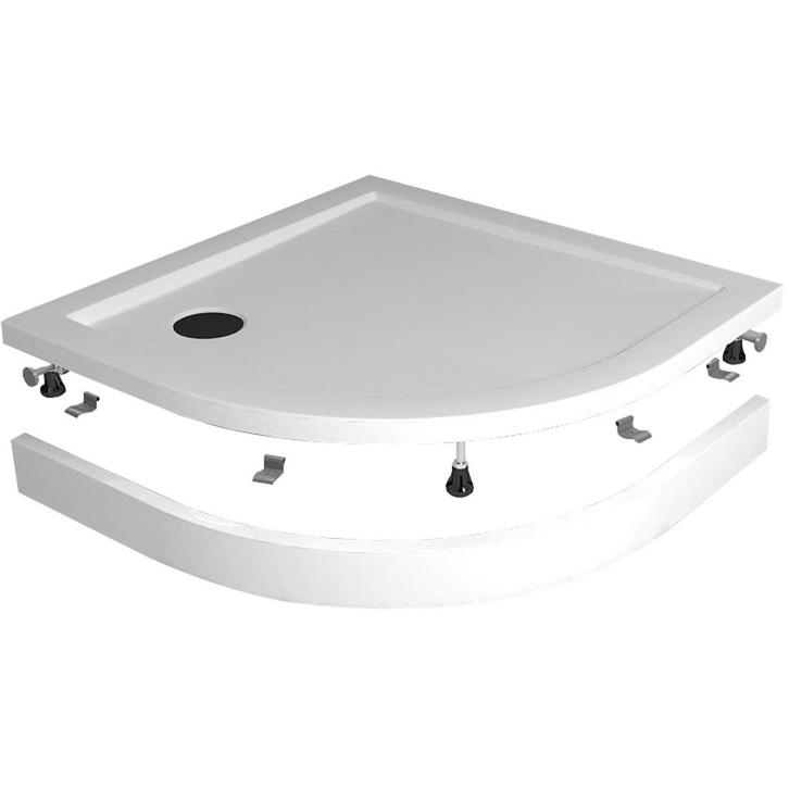 Wiesbaden Voorzetpaneel met Poten voor Douchebak - Kwartrond, Huis en Inrichting, Schoonmaakartikelen, Ophalen of Verzenden