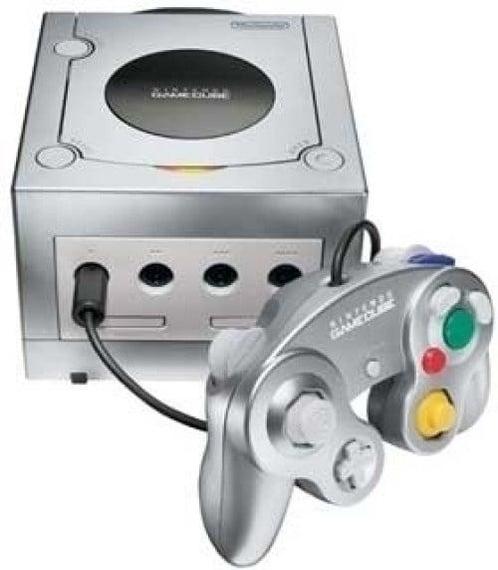 Nintendo Gamecube Zilver + Controller, Spelcomputers en Games, Spelcomputers | Nintendo GameCube, Zo goed als nieuw, Ophalen of Verzenden
