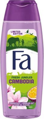 Fa Douche Fresh Jungles Cambodia - 250 ml, Sieraden, Tassen en Uiterlijk, Uiterlijk | Lichaamsverzorging, Nieuw, Ophalen of Verzenden