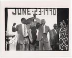 David Turnley (1955–) - Nelson Mandela, 1990, Antiek en Kunst
