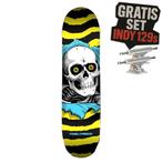 Powell Peralta Deck - Ripper - Yellow / Blue - 7.0 (Birch), Verzenden, Nieuw