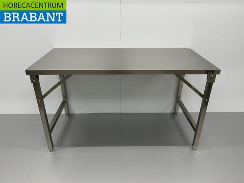 RVS Inklapbare Werktafel Tafel 150 x 70 x 85 cm Horeca, Zakelijke goederen, Horeca | Keukenapparatuur, Nieuw in verpakking, Ophalen of Verzenden