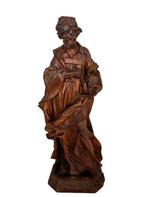 sculptuur, San Giuseppe lavoratore - XX secolo - 80 cm -, Antiek en Kunst