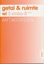 Getal en Ruimte 3 Antwoorden VMBO-B deel 2, Boeken, Schoolboeken, Verzenden, Nieuw