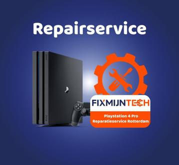 Playstation 4/PS4 reparatie en onderhoud service Rotterdam