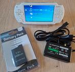 PSP 1004 wit Complete Set  Nette staat  + 160 games, Spelcomputers en Games, Spelcomputers | Sony PSP, Nieuw