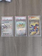 Pokémon - 3 Graded card - Umbreon, Eevee, Garchomp Foil,, Hobby en Vrije tijd, Verzamelkaartspellen | Pokémon, Nieuw