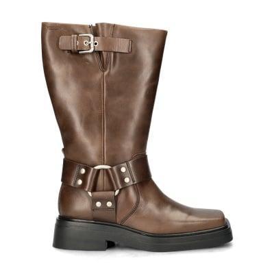 Vagabond Shoemakers Eyra bikerboots voor dames, Kleding | Dames, Schoenen, Lage of Enkellaarzen, Bruin, Nieuw, Verzenden