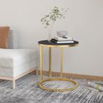 Gouden Bijzettafel 45cm - Tweedekansje voor Designliefheb..., Huis en Inrichting, Tafels | Bijzettafels, Minder dan 55 cm, Rond