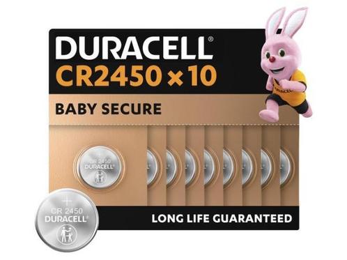 Veiling - Duracell 2450 lithium knoopcel - 3V, CR2450 - 10 s, Audio, Tv en Foto, Accu's en Batterijen, Gebruikt