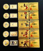 Verenigde Staten. Collection of 15 Gold Plated Medals , Bars, Nieuw