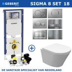 Geberit Sigma 8 (UP720) Toiletset set18 Wiesbaden Vesta, Doe-het-zelf en Verbouw, Sanitair, Nieuw, Overige typen, Ophalen of Verzenden