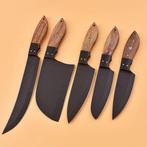 Keukenmes - Chefs knife - hout- en poedercode, hoogwaardig, Antiek en Kunst