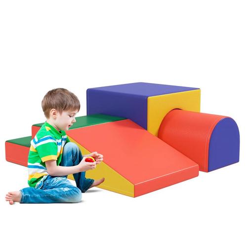 TRUUSK Zachte Bouwstenen 4-delige Set Schuim Bouwstenen Reuz, Kinderen en Baby's, Speelgoed | Overig, Nieuw, Verzenden