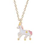 Fako Bijoux® - Kinderketting - Eenhoorn / Unicorn - 24x27mm, Sieraden, Tassen en Uiterlijk, Kettingen, Verzenden, Nieuw
