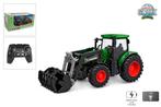 Kids Globe RC tractor 2.4GHZ met licht en frontlader 27cm, Nieuw, Ophalen of Verzenden