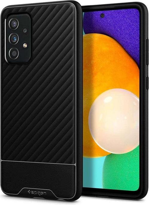 Spigen Core Armor - Galaxy A52 / A52S - Zwart (Hoesjes), Telecommunicatie, Mobiele telefoons | Hoesjes en Frontjes | Overige merken