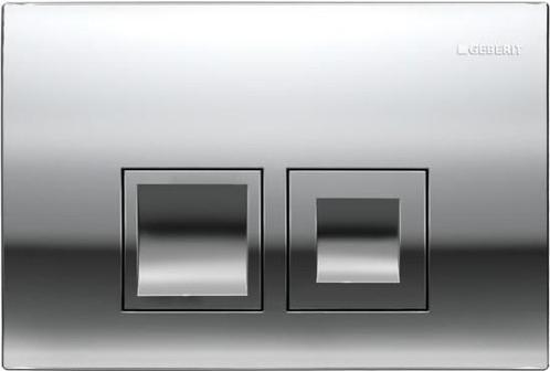 Geberit Delta-50  Drukplaat  glans-chroom, Doe-het-zelf en Verbouw, Sanitair, Nieuw, Verzenden